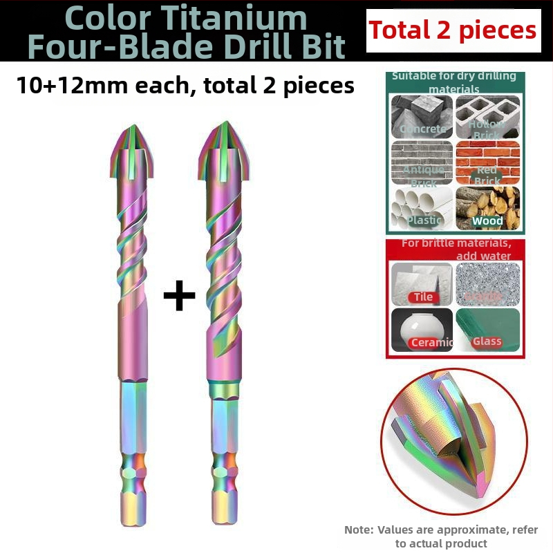 Gold Lion bur excentric cu patru palete pentru plăci, sticlă, marmură și beton – oțel wolfram, foarte dur