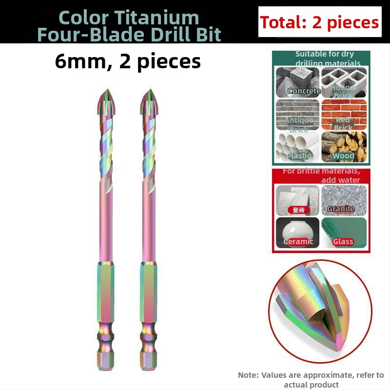 Gold Lion bur excentric cu patru palete pentru plăci, sticlă, marmură și beton – oțel wolfram, foarte dur