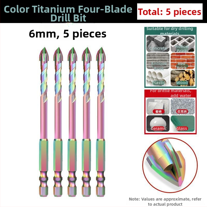 Gold Lion bur excentric cu patru palete pentru plăci, sticlă, marmură și beton – oțel wolfram, foarte dur