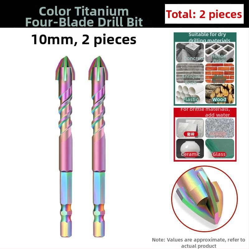 Gold Lion bur excentric cu patru palete pentru plăci, sticlă, marmură și beton – oțel wolfram, foarte dur