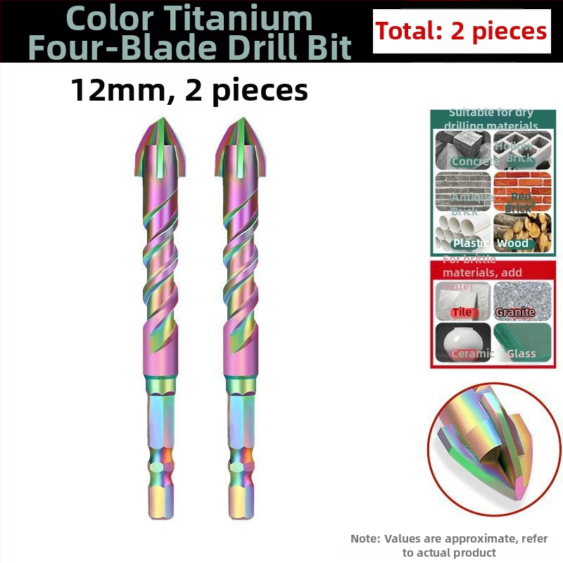 Gold Lion bur excentric cu patru palete pentru plăci, sticlă, marmură și beton – oțel wolfram, foarte dur