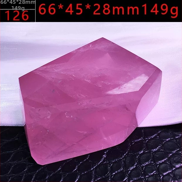 Kristály dekoráció - szabálytalan többfacetes forma, polírozott felület, testreszabható, FSJSX0024