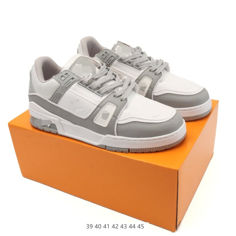 Unisex sportos casual cipő – felső része top grain marha bőrből, EVA talp, fűzők, kerek orr, alacsony sarkú (1–3 cm)