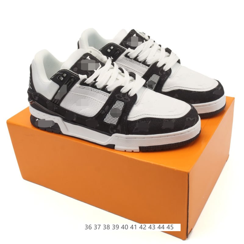 Unisex sportos casual cipő – felső része top grain marha bőrből, EVA talp, fűzők, kerek orr, alacsony sarkú (1–3 cm)