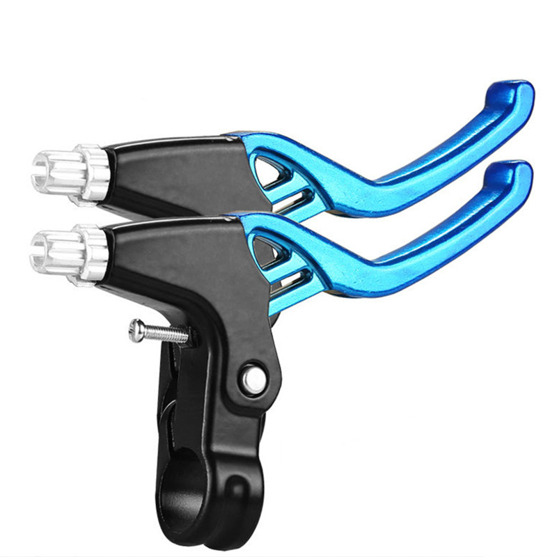 Μοχλός φρένου ποδηλάτου, καθολικός, ημι-αλουμινένιο μοντέλο, με λειτουργία με τα δάχτυλα, κατάλληλος για αναδιπλούμενα, ορεινά και παιδικά ποδήλατα