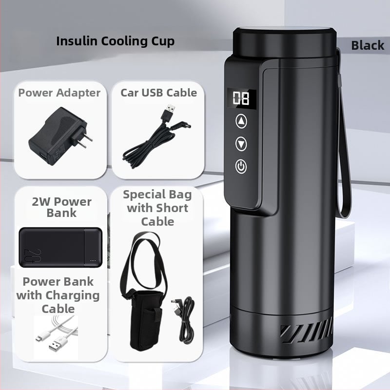 Mu Si Bao полупроводников автомобилен охладител, капацитет до 5 л, минимална охлаждаща температура 0°C, персонализирани настройки