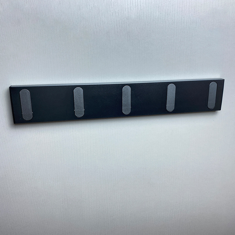 Nevidljiva vješalica za kapute, zidna, bez bušenja, sklopna, od Space aluminija, anodizirani završetak, moderan dizajn