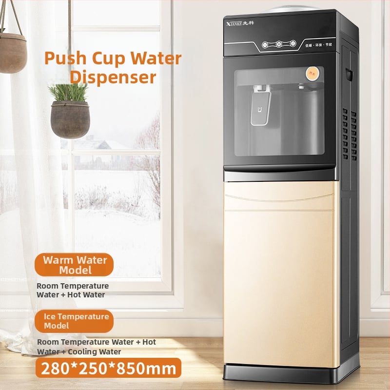 Vízadagoló - függőleges, meleg és hideg, ABS burkolat, élelmiszer-minőségű anyag, 220V, modell LS-3