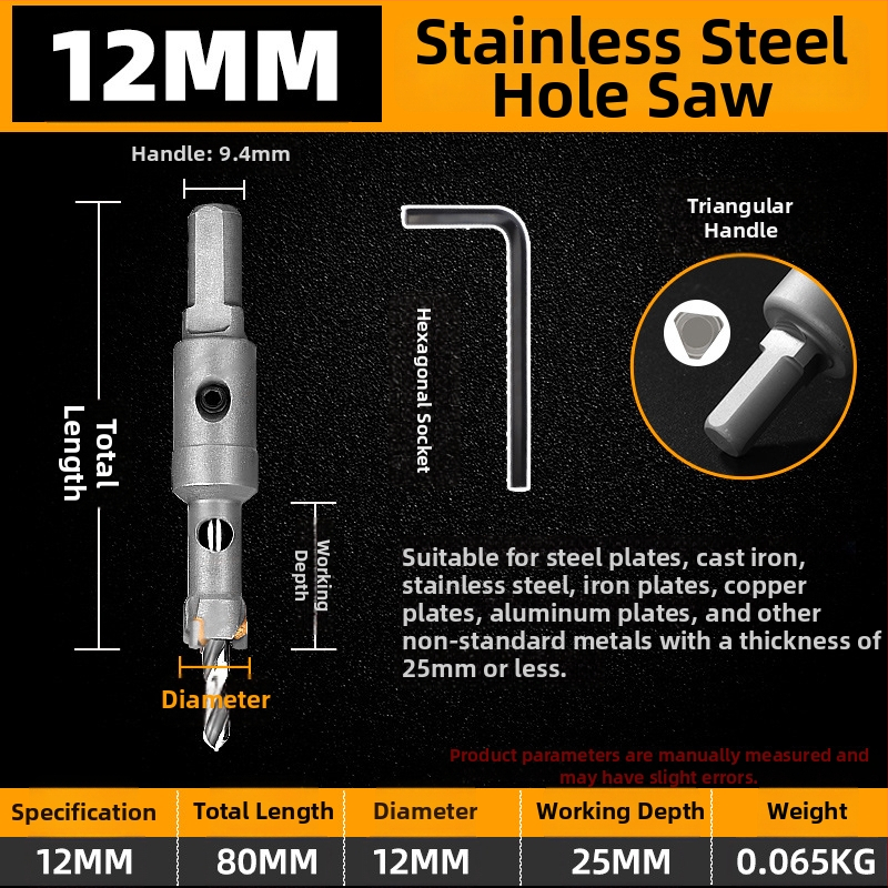 Topson Karbidný Otvárač Dier pre Železo – Priemyselná Kvalita, Odolný voči Opotrebeniu Nerezová Oceľ