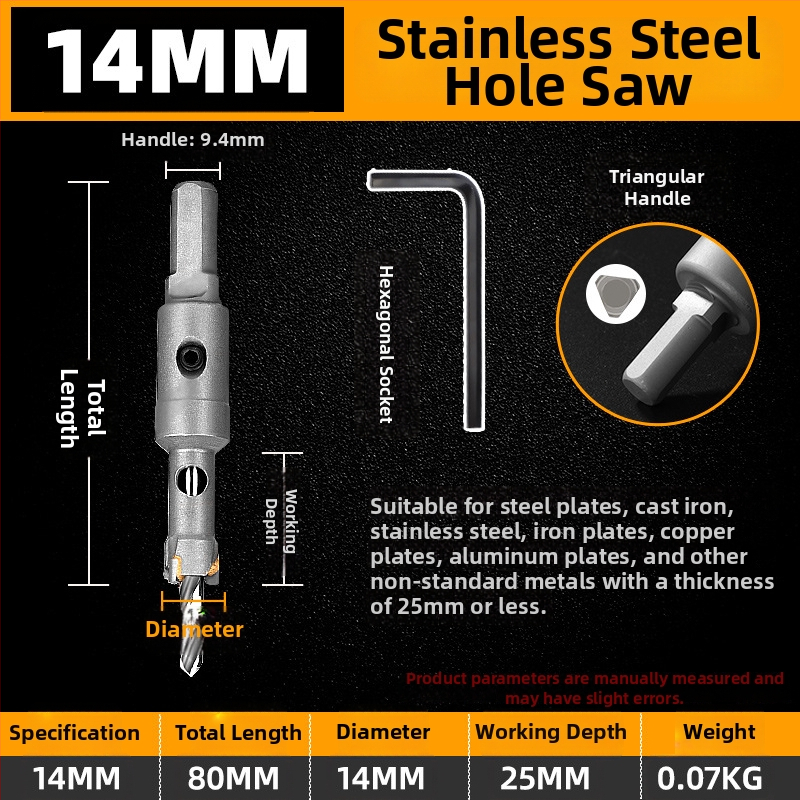 Topson Karbidný Otvárač Dier pre Železo – Priemyselná Kvalita, Odolný voči Opotrebeniu Nerezová Oceľ