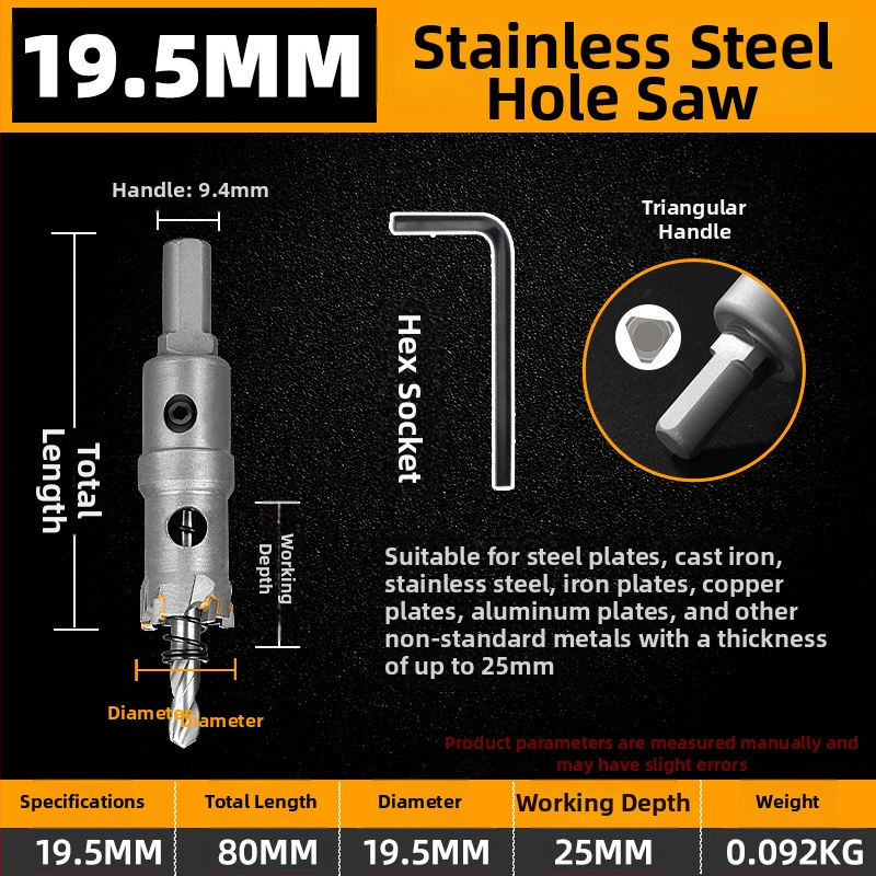 Topson Karbidný Otvárač Dier pre Železo – Priemyselná Kvalita, Odolný voči Opotrebeniu Nerezová Oceľ