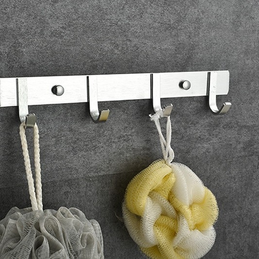 Space Aluminum vješalica za kapute, zidna bez bušenja, moderan minimalistički stil, težina 41,5–118 g