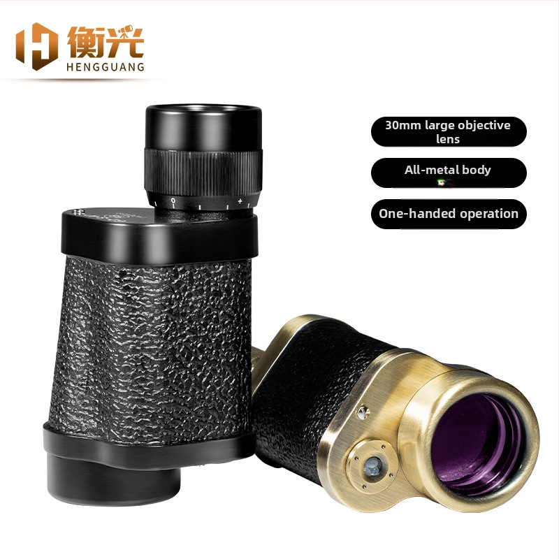 62 монокулярен телескоп, 830x увеличение, за открито, ръчен далекомер с вградена сушилна кутия против влага, водоустойчив и против запотяване