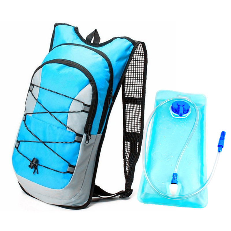Hidratációs hátizsák szabadtéri sportokra, könnyű, lélegző, vízálló, uniszex, modell FL1654, poliészter, síeléshez, hegymászáshoz, túrázáshoz, kempingezéshez és lovaglásra