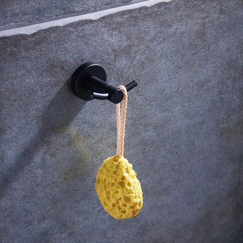 Držač ručnika od nehrđajućeg čelika 304, završni premaz sprejem, moderan stil, šestodijelni set