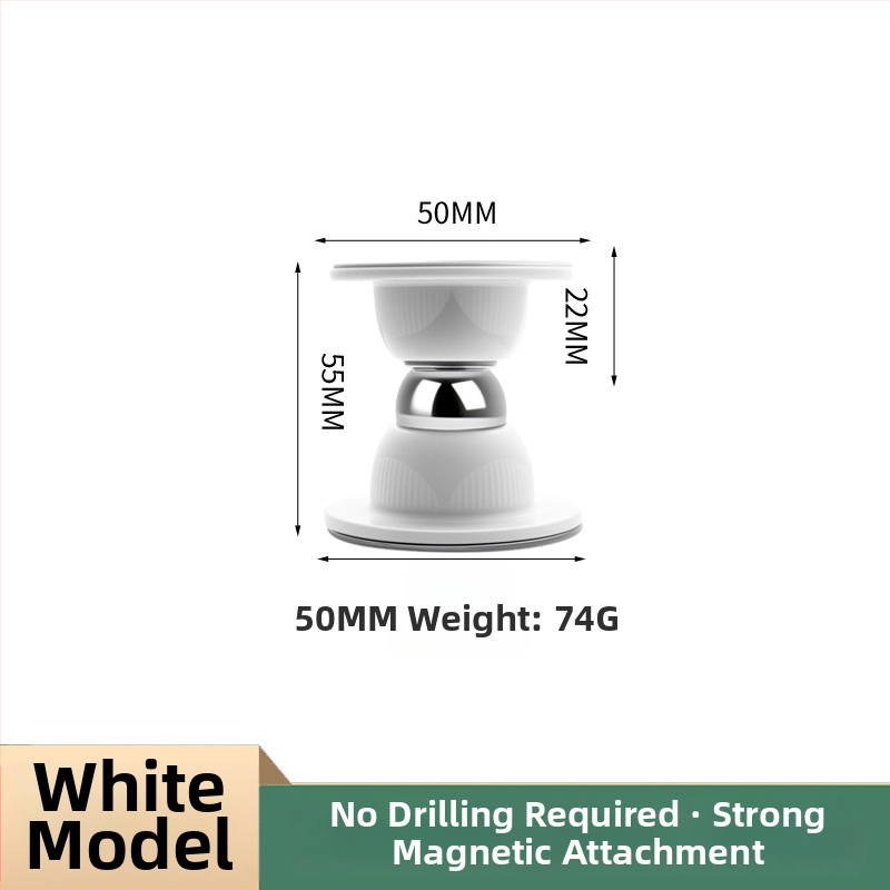 Dverový stopper – Magnetický zarážač na dvere, PP materiál, nástenná montáž, elektroplating povrch, moderný minimalistický dizajn