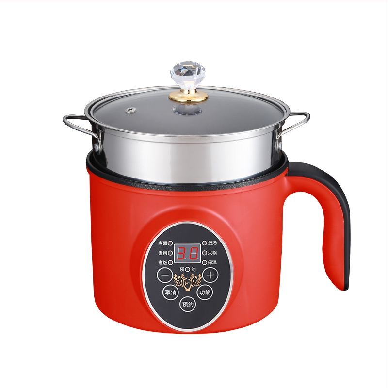 Bo Bo JXJ-30 Elektrické varné hrniec, objem ≤2 l, pre 2–3 osoby, mechanické a mikroprocesorové ovládanie, keramické antiadhézne vnútro, 110–220 V