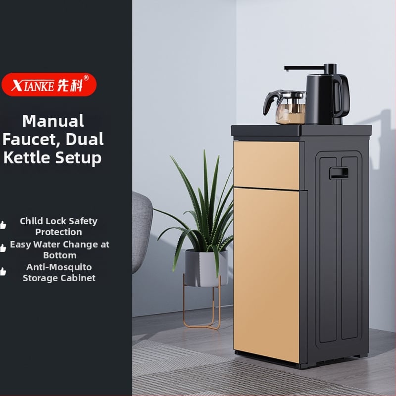 Otthoni vízadagoló alsó töltőtartállyal, intelligens hangvezérlés, meleg és hideg egyben, meleg típus, hálózati csatlakozás nélkül, Guangdong Vízbiztonsági Jóváhagyás No. s0337