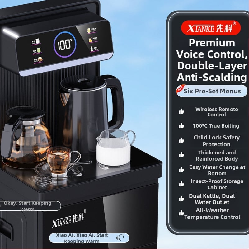 Otthoni vízadagoló alsó töltőtartállyal, intelligens hangvezérlés, meleg és hideg egyben, meleg típus, hálózati csatlakozás nélkül, Guangdong Vízbiztonsági Jóváhagyás No. s0337