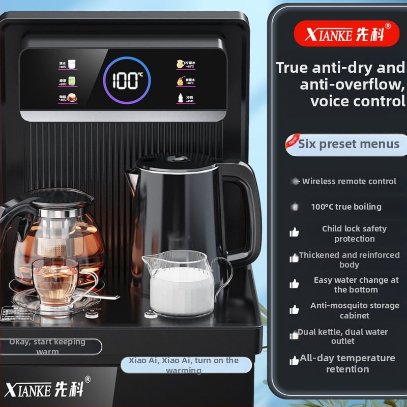 Otthoni vízadagoló alsó töltőtartállyal, intelligens hangvezérlés, meleg és hideg egyben, meleg típus, hálózati csatlakozás nélkül, Guangdong Vízbiztonsági Jóváhagyás No. s0337