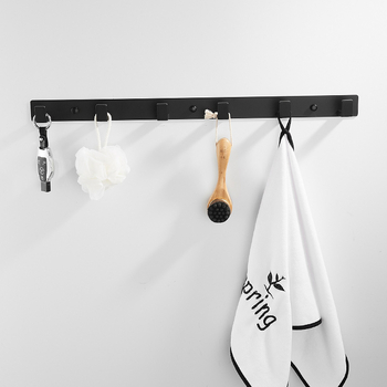 Закачалка за дрехи и кърпи от неръждаема стомана — модерен стил, изпичано боядисано покритие, тегло 536 г