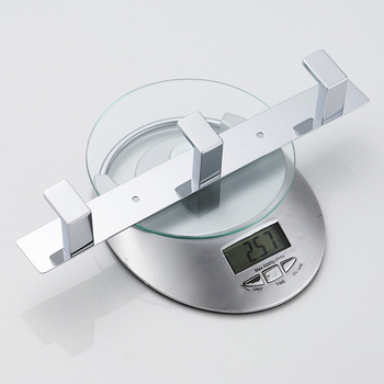 Закачалка за дрехи и кърпи от неръждаема стомана — модерен стил, изпичано боядисано покритие, тегло 536 г