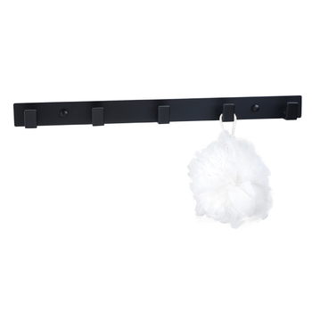 Закачалка за дрехи и кърпи от неръждаема стомана — модерен стил, изпичано боядисано покритие, тегло 536 г