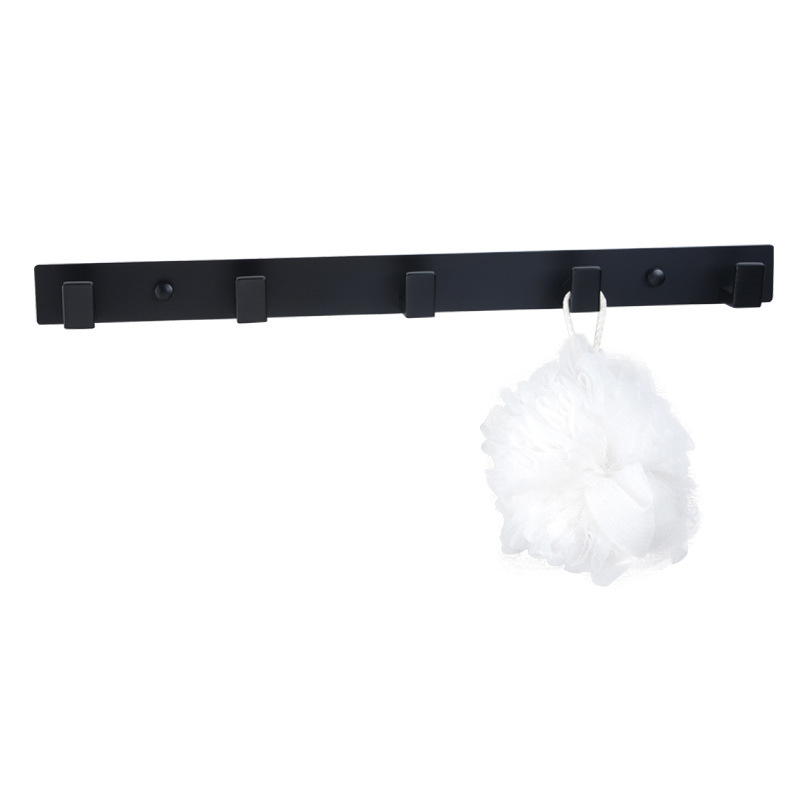 Закачалка за дрехи и кърпи от неръждаема стомана — модерен стил, изпичано боядисано покритие, тегло 536 г