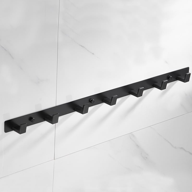 Закачалка за дрехи и кърпи от неръждаема стомана — модерен стил, изпичано боядисано покритие, тегло 536 г