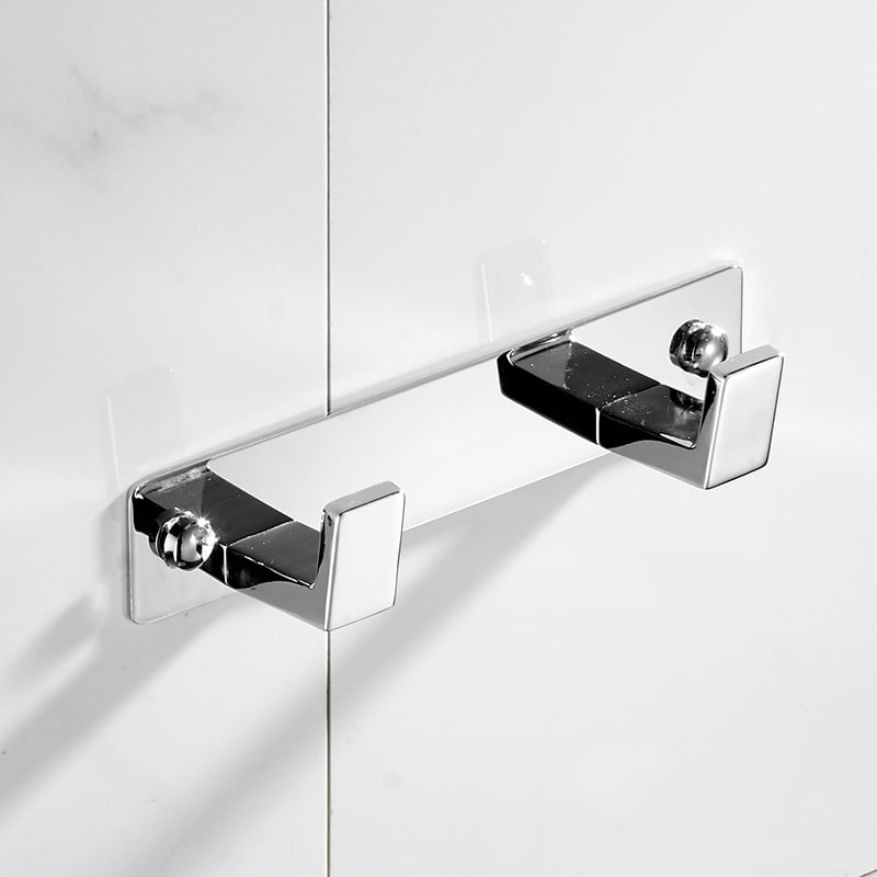 Закачалка за дрехи и кърпи от неръждаема стомана — модерен стил, изпичано боядисано покритие, тегло 536 г