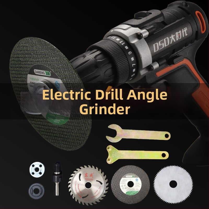 Cap de conversie bormașină în polizor unghiular pentru lustruire și tăiere cu disc de marmură — Ran, oțel