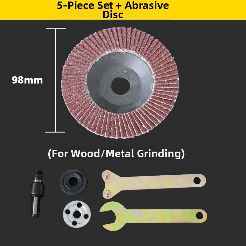 Cap de conversie bormașină în polizor unghiular pentru lustruire și tăiere cu disc de marmură — Ran, oțel