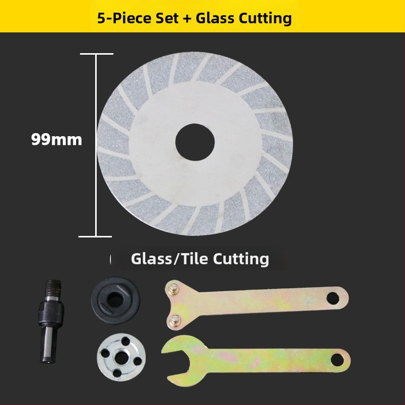 Cap de conversie bormașină în polizor unghiular pentru lustruire și tăiere cu disc de marmură — Ran, oțel