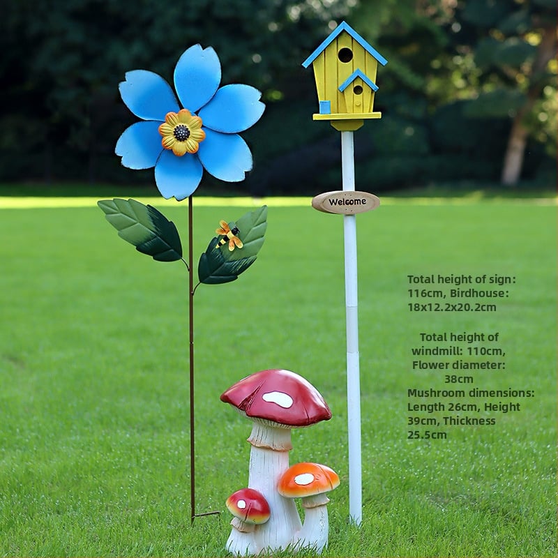 Дървена градинска декорация – гнездо за птици за двор и балкон, код на изделието Jb2krpez, подарък за бизнес, IP лиценз: Няма