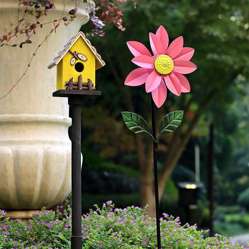 Дървена градинска декорация – гнездо за птици за двор и балкон, код на изделието Jb2krpez, подарък за бизнес, IP лиценз: Няма