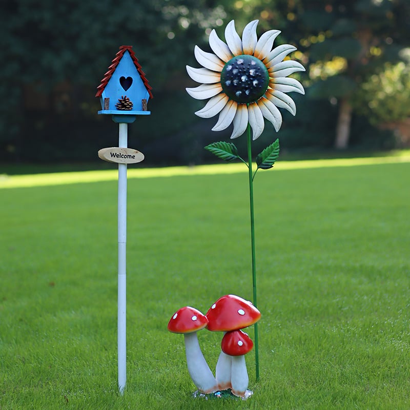 Дървена градинска декорация – гнездо за птици за двор и балкон, код на изделието Jb2krpez, подарък за бизнес, IP лиценз: Няма