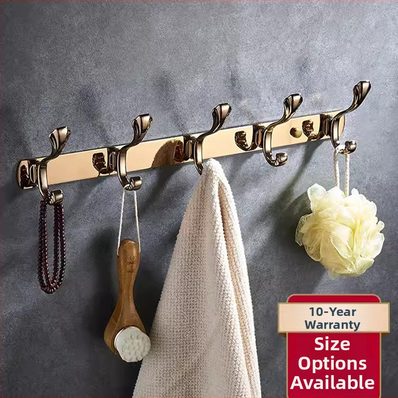 Стенно закачало за дрехи, неръждаема стомана, медно-титаново покритие, стил светло лукс, марка Liang, 820 g