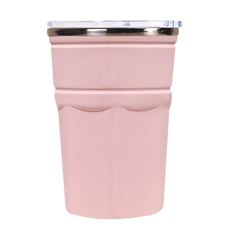 Чаша за бира в Nordic стил, 304 неръждаема стомана, капацитет 301–400 мл, тегло 312 г, персонализиран печат