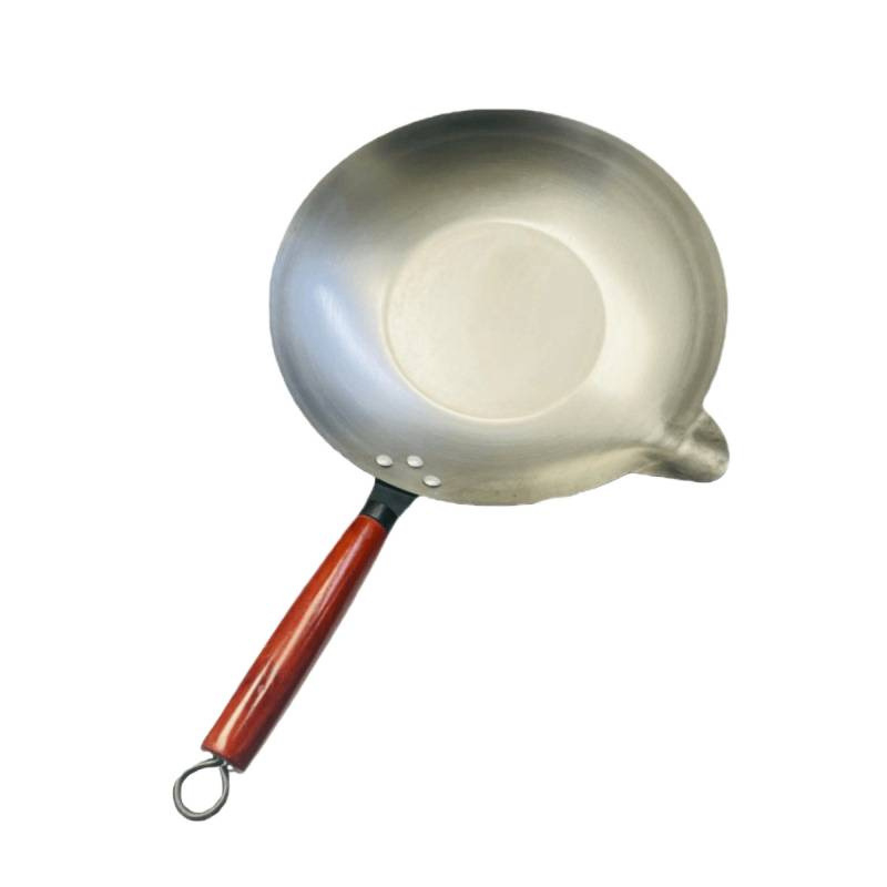 Wok od nehrđajućeg čelika, neprijanjajuća površina, model 35-40, dno s jednim slojem, univerzalni štednjak