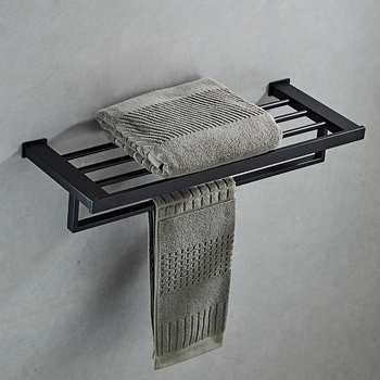 Moderna minimalistička držač za ručnike u kupaonici, od nehrđajućeg čelika 304, višeslojni, CE potvrda, nosivost 30 kg