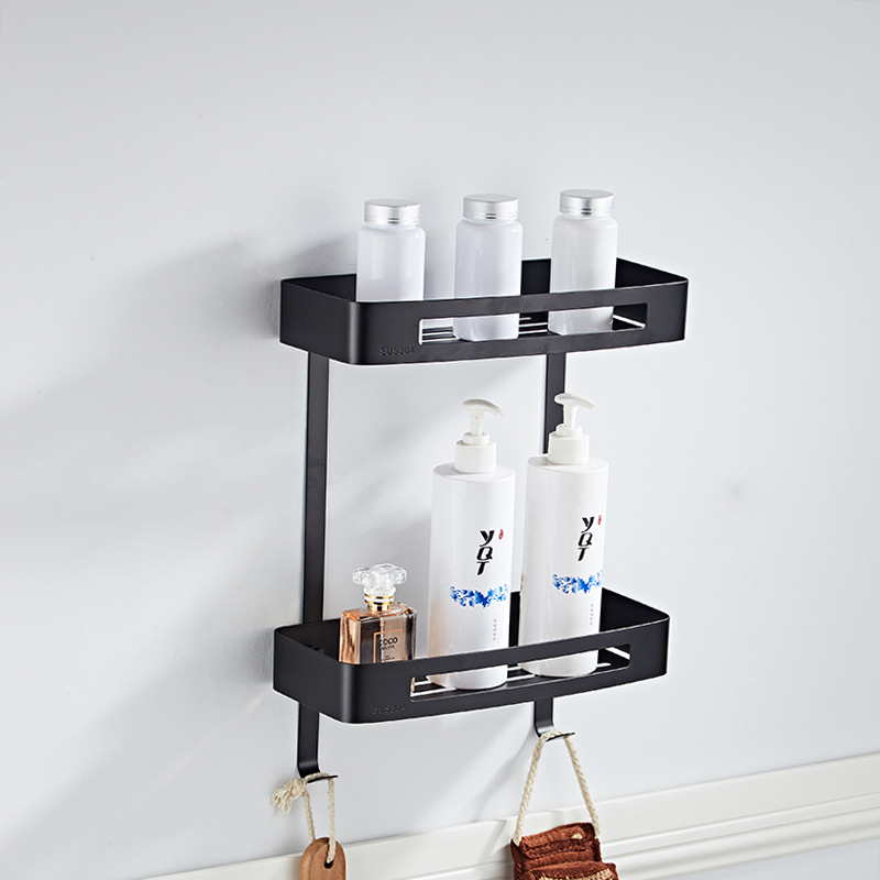 Moderna minimalistička držač za ručnike u kupaonici, od nehrđajućeg čelika 304, višeslojni, CE potvrda, nosivost 30 kg