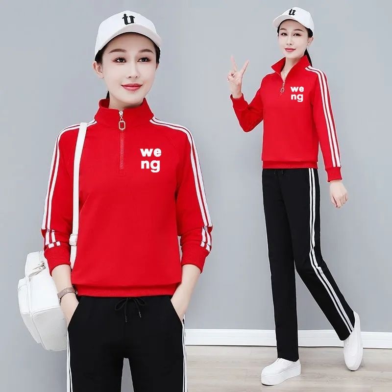 Női mindennapi nadrágkosztüm hosszú ujjúval — viszkóz szálas anyag, 90–95% poliészter; 3/4 hosszú nadrág; 2025 tavaszi megjelenés