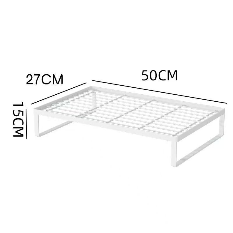 Кухненски рафт за котлон, стенен монтаж, въглеродна стомана, прост и модерен стил, без монтаж