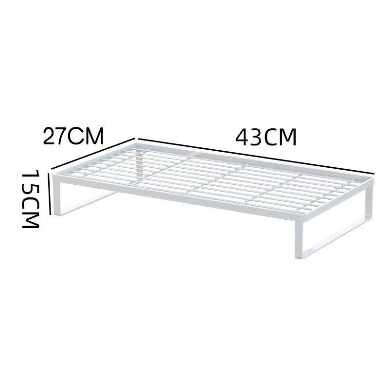 Кухненски рафт за котлон, стенен монтаж, въглеродна стомана, прост и модерен стил, без монтаж