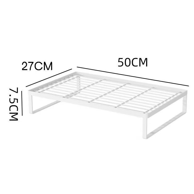 Кухненски рафт за котлон, стенен монтаж, въглеродна стомана, прост и модерен стил, без монтаж