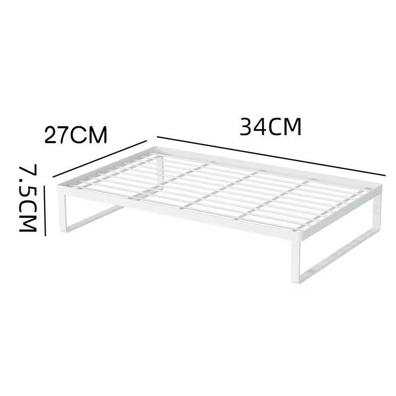 Кухненски рафт за котлон, стенен монтаж, въглеродна стомана, прост и модерен стил, без монтаж