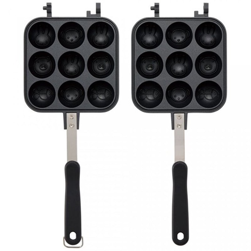 Takoyaki tava s neprijanjajućim premazom, aluminij, 1 kg, dubina 4 cm, pogodna za plinsku ploču