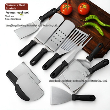 Sada lyžíc a špachtlí z nehrdzavejúcej ocele s tepelne odolnými PP rukoväťami