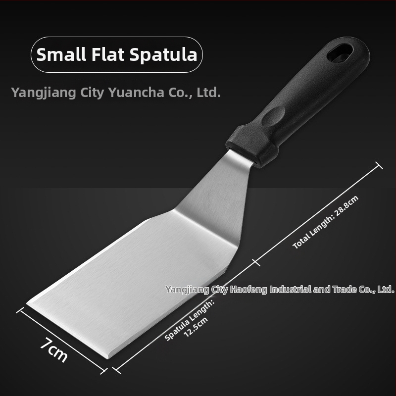 Sada lyžíc a špachtlí z nehrdzavejúcej ocele s tepelne odolnými PP rukoväťami