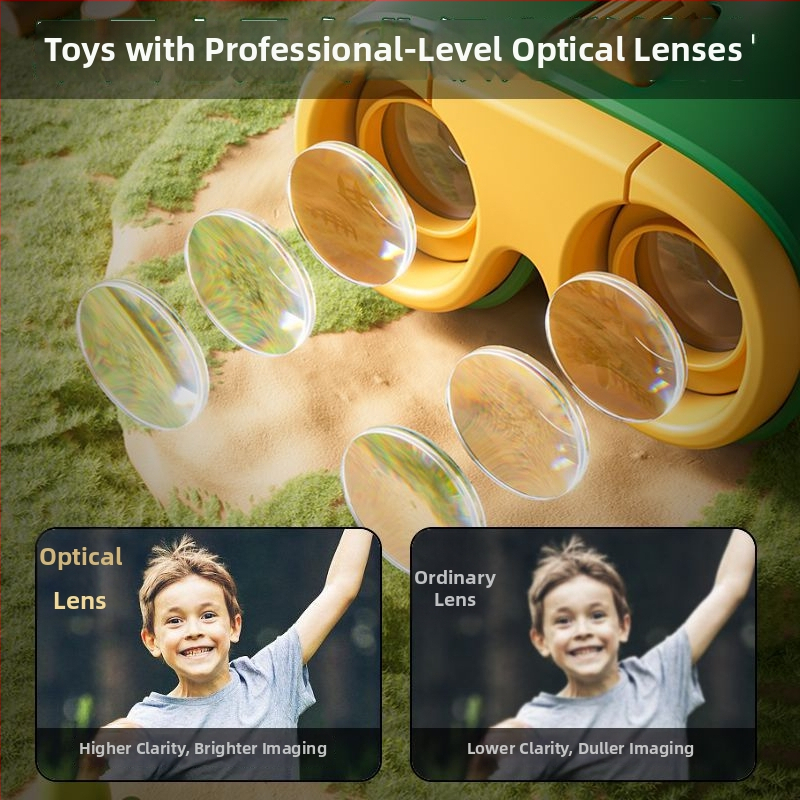 Telescop pentru copii, jucărie științifică de experiment, neelectric, material KT board, ambalare în cutie color, pentru vârsta 0–3 ani (material KT board; neelectric; ambalare în cutie color; vârsta 0–3 ani)